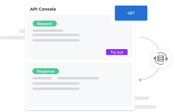 Integrierte API-Konsole